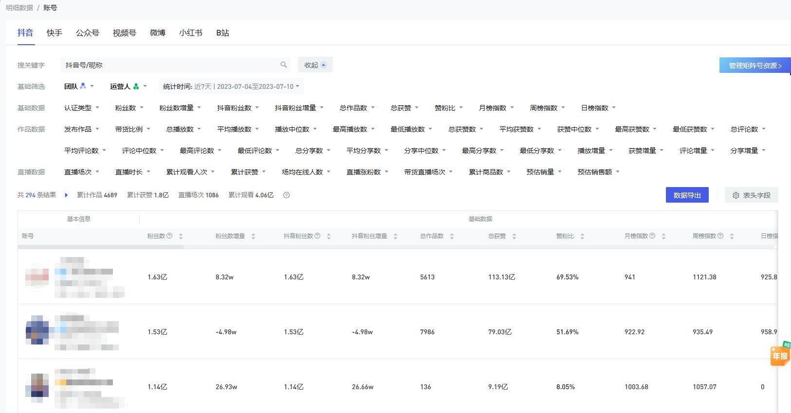 款多平台账号数据统计软件高效统计数据CQ9电子专用平台新媒体运营必备！这(图2)